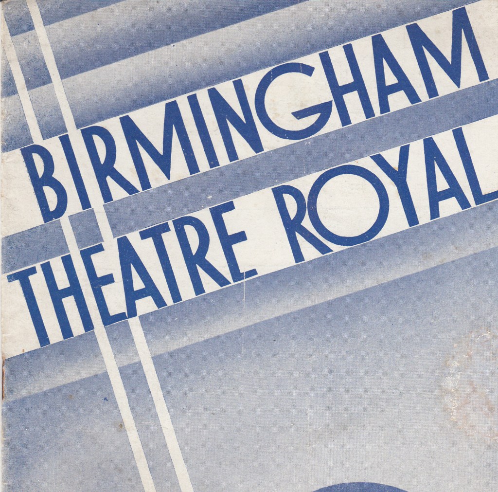 Birmingham Theatre Royal pantomime Mother Goose programme 1938