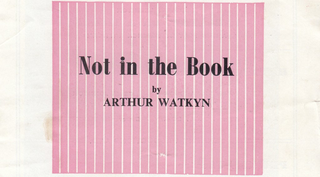 Not In The Book